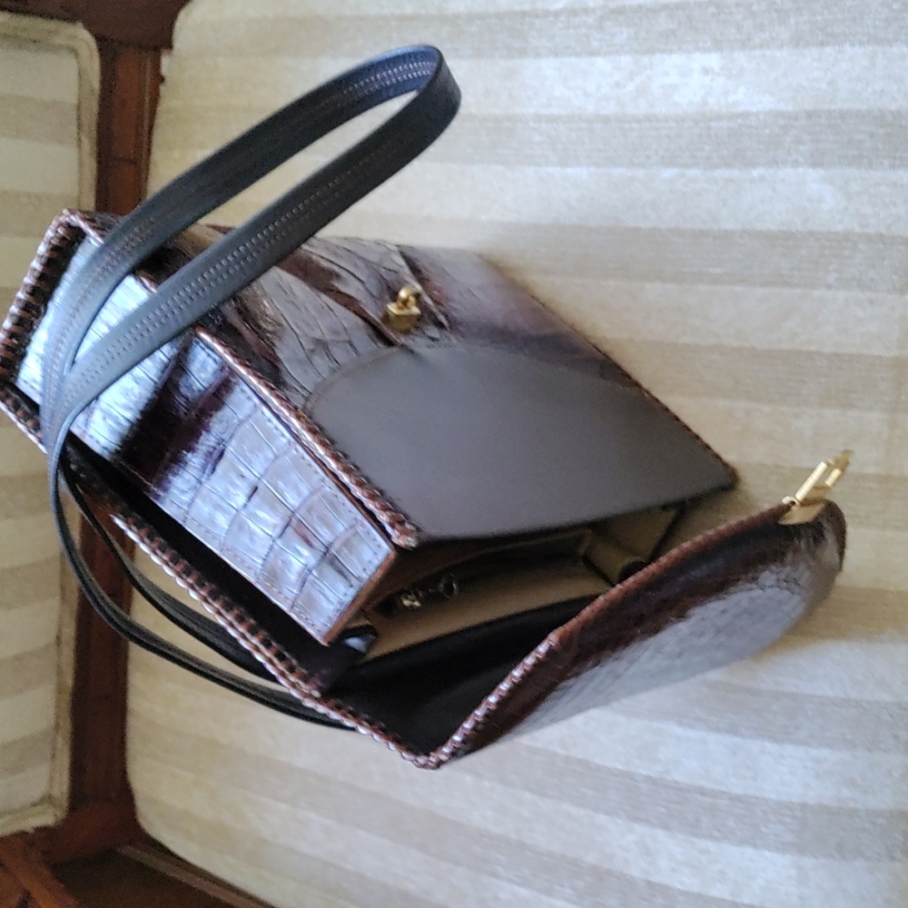 Crocodile leather purse - Picture 4 of 4